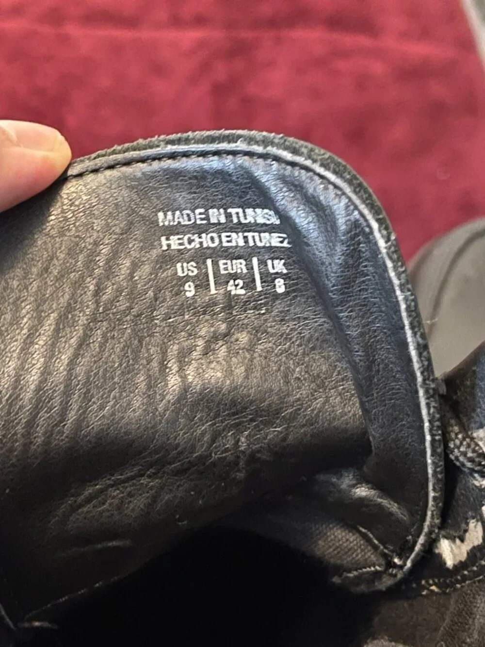 ALDO MENS WATERPROOF BOOTS
